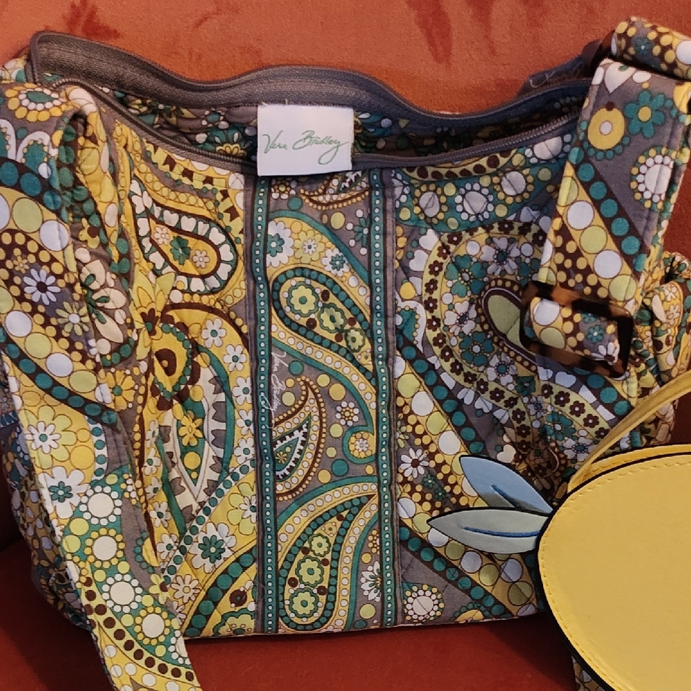 💛💚Vera bradley Purse Handbag Tote